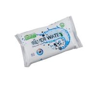 Bebelan Silver Water Wet Wipes with Silver Water Care Wipes for Newborns and Babies 0+ 100% Biodegradable Textiles Free from Alcohol Paraben Allergens (Pack of 60)