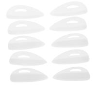 BEBEMOKO 10 Pairs Reusable Silicone Eyelash Perm Pads with Five to Ll Eyelash Cushions and Perming Curler Soft Flexible Comfortable for Women