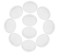 BEBEMOKO 100pcs Disposable Eyelash Grafting Glue Holder Tray Pallet with Spill-resistant Flower Design Portable Lash Extension Adhesive Organizer for Salon and Professional Use