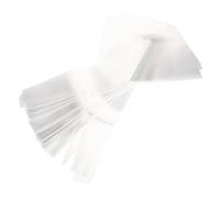 BEBEMOKO 100pcs Flower Packaging Bags Single Sleeve Plastic Wrapping Paper for Floral Bouquet Wedding Arranging