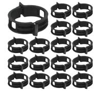 BEBEMOKO 100pcs Garden Tomato Vine Clips Tomato Fixing Clamps for Outdoor Garden Reusable Pp Plant Accessories Comfortable Touch for Crawling Flowers and Vine Vegetables