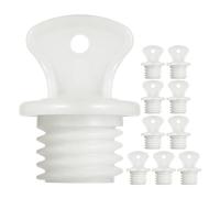 BEBEMOKO 10pcs Hot Water Bag Stopper Rubber Lid Plug for Warm Water Bottles Heat-Resistant Leakproof Sealing Replacement with Inner Diameter for Winter Use
