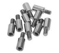 BEBEMOKO 10pcs Joystick Handle Extension Kit Joystick Shaft Enhancer for DIY Gaming Console Upgrade Easy Attachment Rod for Improved Finger Flexibility and Precision Control