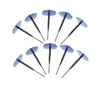 BEBEMOKO 10pcs Mushroom Tire Repair Vacuum Nails Rubber Screw Plug Kit for Car Motorcycle Truck Tractor Cold Patch Flat Tyre Repair Tool with High-viscosity Seal Weather-resistant