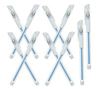 BEBEMOKO 10pcs Portable Marking Pens for Precise Eyebrow Positioning Tattoo Pre-drawing Lightweight Cosmetic Pens with Fine Tip for Professionals and Surgery Practitioners
