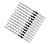 BEBEMOKO 12Pcs White Eyeliner Pencils for Eye Highlighting and Precise Lining Makeup Pens for Salon Artists and Everyday Use