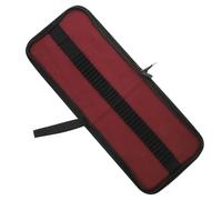BEBEMOKO 1pc Canvas Pencil Fold Bag Practical Drawing Pencil Organizer Slots Storage for Markers and Brushes for Artists and Students