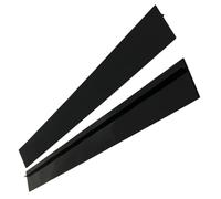 BEBEMOKO 2 Pcs 21 Inch Kitchen Stove Counter Gap Cover T-shaped Sealing Strip Non-slip Silicone Gap Filler Tape for Spill Protection and Easy Cleaning