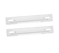 BEBEMOKO 2 Sets Galvanized Iron Beehive Anti-escape Door Entrance Reducer with Large Archway for Beekeeping Supplies Metal Frame Gate Protecting Hive From Debris and Predators