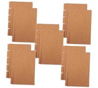 BEBEMOKO 20 Sets Kraft Paper Binder Dividers with Blank Index Tabs Oxford Index Card Dividers for Organizing Notebooks Planners Reports and Study Accessories