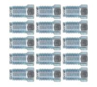 BEBEMOKO 20Pcs Brake Line Adapter 10×1.25 Threaded Brake Pipe Joint High Pressure Resistant for Cars Automotive Replacement