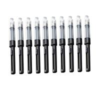 BEBEMOKO 20pcs Fountain Pen Ink Absorbers Push-Piston Ink Converters for Student Stationery Refillable Device for Smooth Writing and Daily Use