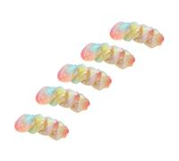 BEBEMOKO 20Pcs Gradient Shell Charms DIY Adornment Phone Case Decor Random Color for Crafting Scrapbook Magnet gift for for for for for for Random Color