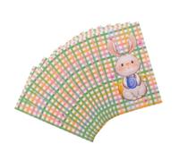 BEBEMOKO 20pcs Watercolor Bunny Paper Napkins for Easter Parties Soft and Absorbent Napkins Charming Design for Festive Tableware Decor