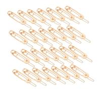 BEBEMOKO 24pcs Glossy Pin Hair Clip Mini Straight Clip Mini Hair Bridal Headpiece Front Bangs Small for Women for Metal Barrette Pin Alloy Golden