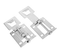 BEBEMOKO 2pcs Adjustable Range Hood Mounting Hooks Floating Hanging Plates Metal Kitchen Range Hood Brackets for up and down Lifting Universal Fixing Accessories for Kitchen Installation