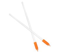 BEBEMOKO 2pcs Bottling Wand with Valve Compact Plastic Bottle Filler for Home Brewing Wine Beer Efficient Shutoff Valve Easy to Clean Portable Kitchen Bottling