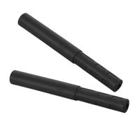 BEBEMOKO 2pcs Carbon Fiber Golf Shaft Extenders Rods for Iron Wood Putter Clubs Golf Accessories Versatile Fit Easy Install Enhance Swing Technique