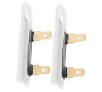 BEBEMOKO 2pcs Dryer Replacement Thermal Fuse Long Fuse for Appliance Dryer Machine Thermal Cut off