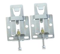 BEBEMOKO 2pcs Heavy Duty Range Hood Hanging Bracket Wall Mounted Hook Telescopic Bracket for Wall Mounting Part for