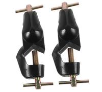 BEBEMOKO 2pcs Heavy Duty Zinc Alloy Cross Clamp Bosshead Holder Laboratory Support Grip for Lab Stands and Research Institutes