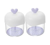 BEBEMOKO 2pcs Manual Facial Foam Maker Heart-shaped Transparent Foaming Cup for Face Cleanser Shower Gel Versatile Skincare Cleaner Foam Dispenser Charming Idea