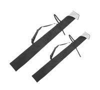 BEBEMOKO 2pcs Polyester Sword Pouch Portable Carrying Bag for Japanese and Chinese Swords Non-Slip Design for Cosplay Martial Arts Performances and Collectors Lightweight Storage