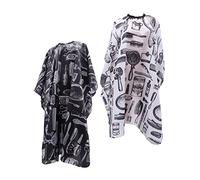 BEBEMOKO 2Pcs Salon Hair Cutting Cape for Adults Multipurpose Barbershop Gown with Full Body Coverage Professional Hairdressing Cape Preventing Hair Debris for Home and Commercial Use