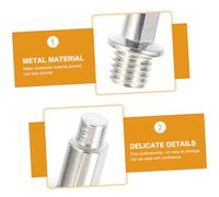 BEBEMOKO 32pcs Metal Track Spikes Shoes Nails Anti-slip Running Accessories for Cross Country Sprint Long Jump Track and Field Training