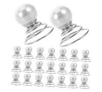 BEBEMOKO 36pcs Spiral Hair Pins with Faux Pearls Spring-loaded Bun Twist Pins for Brides Bridesmaids Secure Non-slip Hair Bun Maker Accessories for Wedding Prom Formal Events