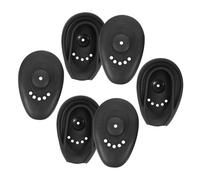 BEBEMOKO 3pairs Silicone Earmuffs Sleep Ear Plugs Ear Cover Hair Dye Protection for Adults