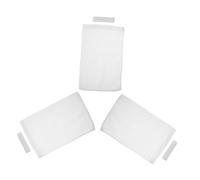 BEBEMOKO 3pcs Dryer Vent Lint Trap Bags White Indoor Outdoor Lint Dust Filter for Dryer Vents Compatible Large Appliance Accessories