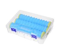BEBEMOKO 3pcs Fishing Line Spooler Lightweight Floating EVA Foam Spools Organizer Water-resistant Leader Holder Compact Winder for Efficient Fishing