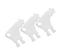 BEBEMOKO 3pcs Metal Toilet Paper Dispenser Key Replacement Set Universal Paper Towel Dispenser Keys for Commercial Restroom Use Compatible with Georgia Pacific 50504