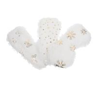 BEBEMOKO 3Pcs Plush Eye Covers Lightproof Soft Eye Blindfolds for Comfortable Sleep Elastic Band for Office Workers and Students Butterfly Flower