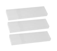 BEBEMOKO 3pcs Portable Tongue Scraper Storage Cases Lightweight Outdoor Packaging Box Compact Travel Holder for Multiple Tongue Scrapers Easy to Clean and Carry