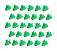 BEBEMOKO 40Pcs Greenhouse Film Clamps Plastic Clips for Garden Shelters Strong Grip Netting Clamps for Greenhouse Construction and Shade Attachment Diameter
