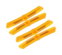 BEBEMOKO 4pcs Bike Spoke Reflectors Plastic Wheel Reflectors for Adult Bicycles Night Safety Visibility Enhancer for Mountain and Road Cycling