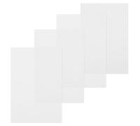 BEBEMOKO 4pcs Credit Card Cleaning Cards Portable Check Scanner and Cleaner Efficient Dust Oil Removal for Financial Offices Atms Vending Machines