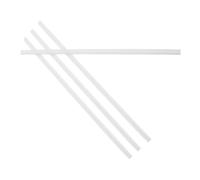 BEBEMOKO 4pcs Dollhouse Border Accents: Miniature White Skirting Board For DIY Handcrafts Creative Architectural Details For Miniature Decorations