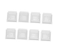 BEBEMOKO 4pcs Plastic Hive Entrance Reducer Bee Escape Gate Beekeeping Tool Secure Barrier for Hive Protection and Ventilation Escape Protector Compatible with Various Beekeeping