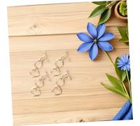 BEBEMOKO 4PCS Ring Toggle Clasps T-bar Buckle Jewelry Extender Clasps for DIY Necklace Bracelet Making Fit Metal Jewelry Connectors