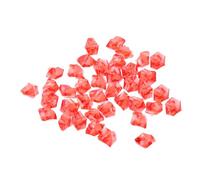 BEBEMOKO 500pcs Acrylic Fake Ice Cubes Crystal Crushed Ice Decorative Simulation Crystals for Photo Props Parties and Micro Landscapes
