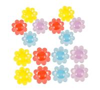 BEBEMOKO 50pcs Bike Spoke Beads Decorations Small Plastic Spoke Clips for Bicycle Wheels Wheel Decors Fits All Standard Bicycle and Attractive Bike Accessories for Adults
