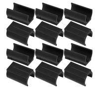 BEBEMOKO 50pcs Chair Feet Protectors Anti-skid Plastic Leg Covers Noise-reducing Table and Trampoline Foot Pads Easy to Install Furniture Floor Protectors