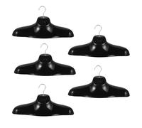 BEBEMOKO 5pcs Shoulder Shape Clothing Display Hanger Shawl Rack Large Capacity Plastic Rack with Strong Stability Simple and Generous Design for Store Clothing Support