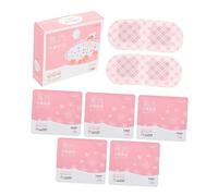 BEBEMOKO 5pcs Steam Eye Masks for Travel Relaxation Moisturizing Heat Treatment Scented for Tired Eyes Convenient Independent Packaging for Bedtime Use