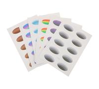 BEBEMOKO 6 Sheets Gradient Eyeshadow Makeup Stickers Temporary Eye Makeup Sweatproof Decorative Stick Parties Festivals Special Occasions
