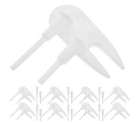 BEBEMOKO 60Pcs Yoga Ball Air Stopper Plug Pin Set with Plastic Valve Plugs for Exercise Ball Replacement for Gym and Yoga Use