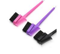 BEBEMOKO 6pcs Dual-ended Eyebrow and Lash Comb Brushes, Double-sided Pp Brow Brush Set for Makeup, Portable Hair Stroke Tool for Women’s Eyebrow Styling and Lash Grooming